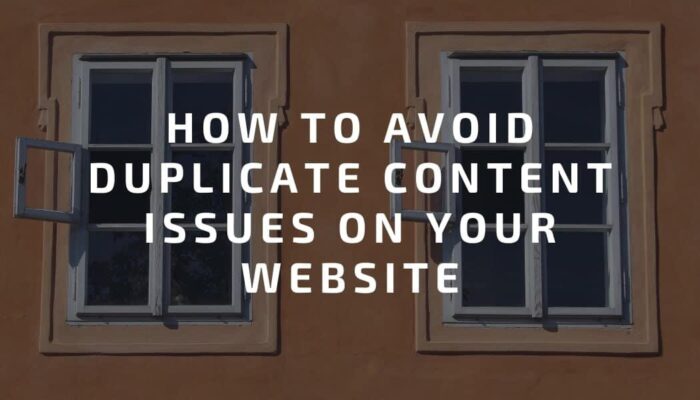 How to Avoid Duplicate Content Issues on Your Website