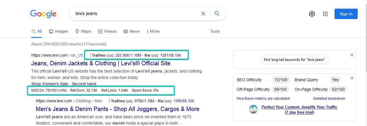 Having an Impact on Generic Searches and SERPs