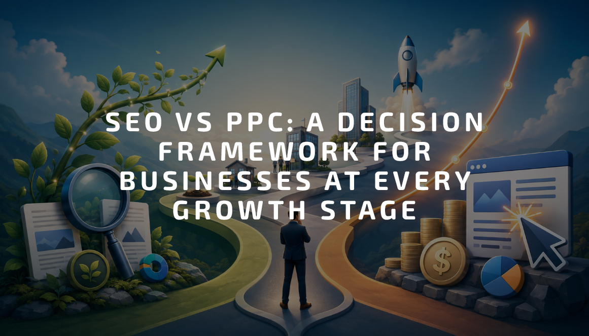 seo vs ppc a decision framework for businesses seo vs ppc a decision framework for businesses